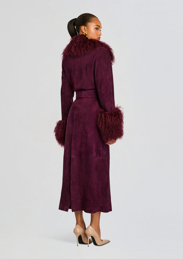 Retrofête Britta Suede Coat Retrofête