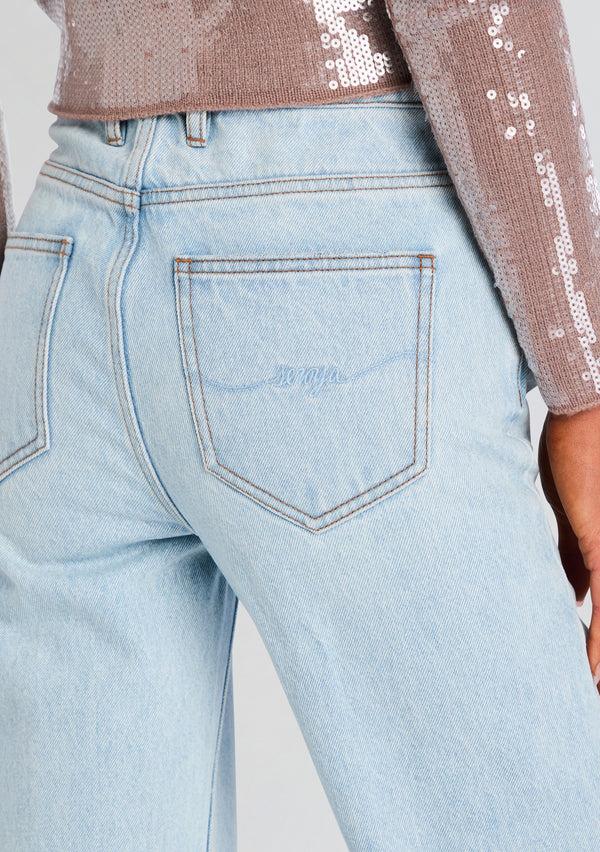 Retrofête Brooklyn High Rise Straight Jean SEROYA