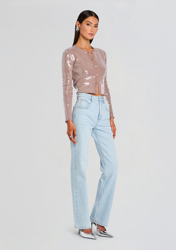 Retrofête Brooklyn High Rise Straight Jean SEROYA