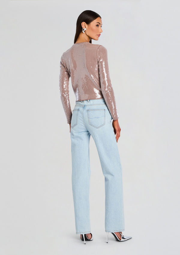 Retrofête Brooklyn High Rise Straight Jean SEROYA