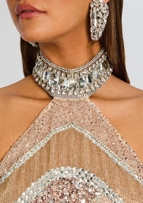 Retrofête Buffie Embroidered Dress Retrofête