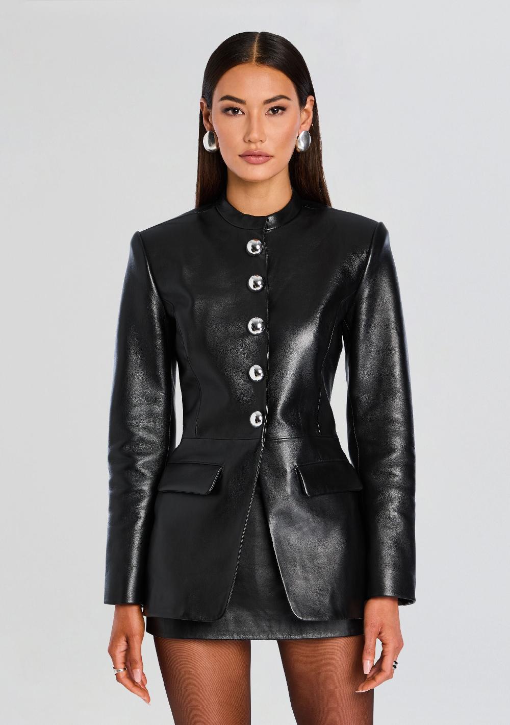 retrofête Callandra Leather Jacket retrofête
