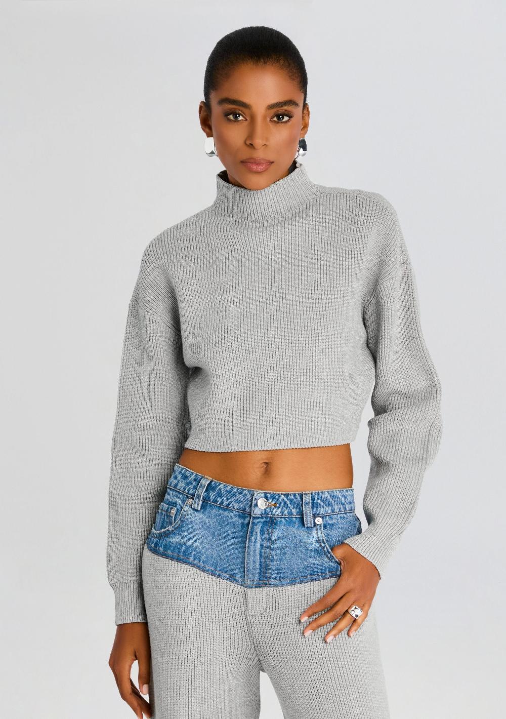retrofête Carmen Mid Cropped Sweater SEROYA