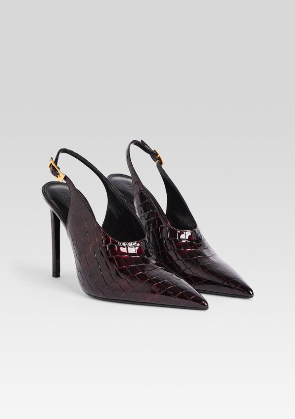 Retrofête Celia Leather Slingback Retrofête