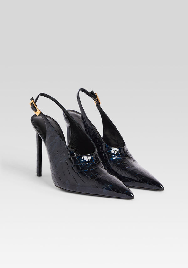 Retrofête Celia Leather Slingback Retrofête