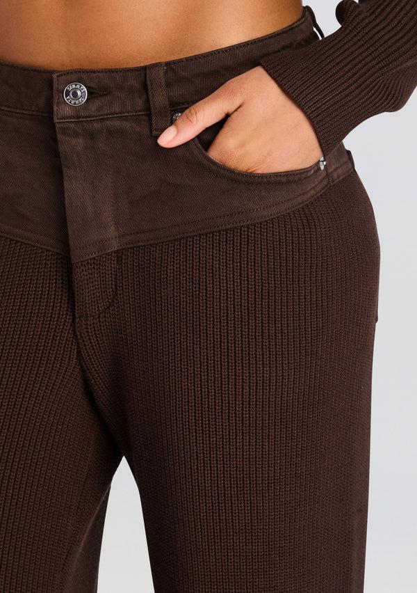 Retrofête Chani Knit Denim Pant SEROYA