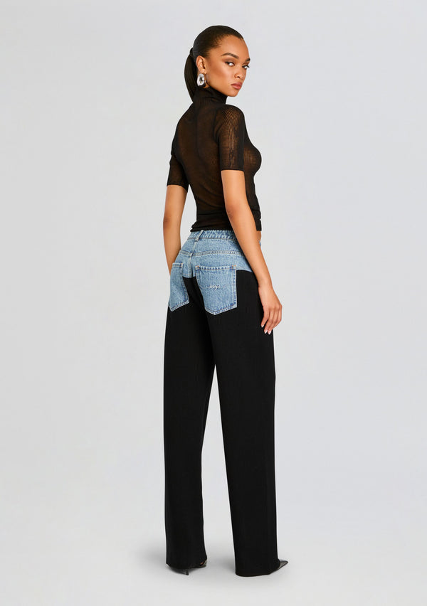 Retrofête Chani Knit Denim Pant SEROYA