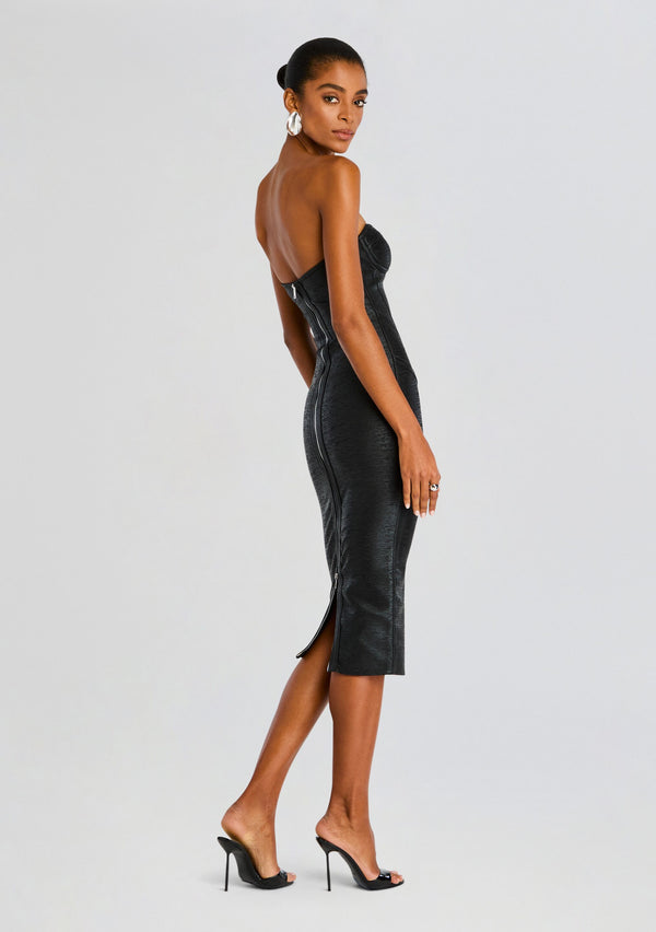 Retrofête Charlize Coated Knit Dress Retrofête