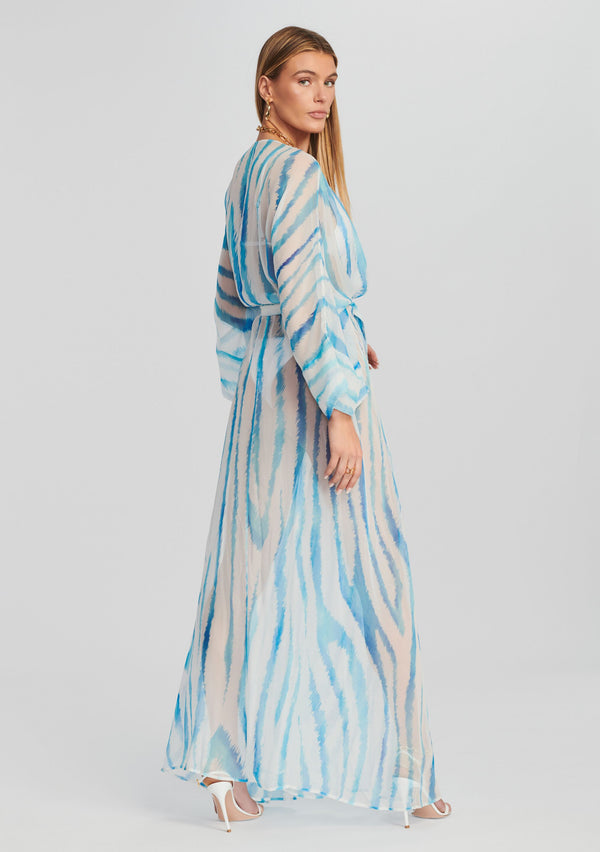 Retrofête Cher Silk Chiffon Robe Retrofête