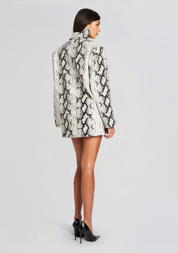 Retrofête Chloe Leather Blazer Retrofête