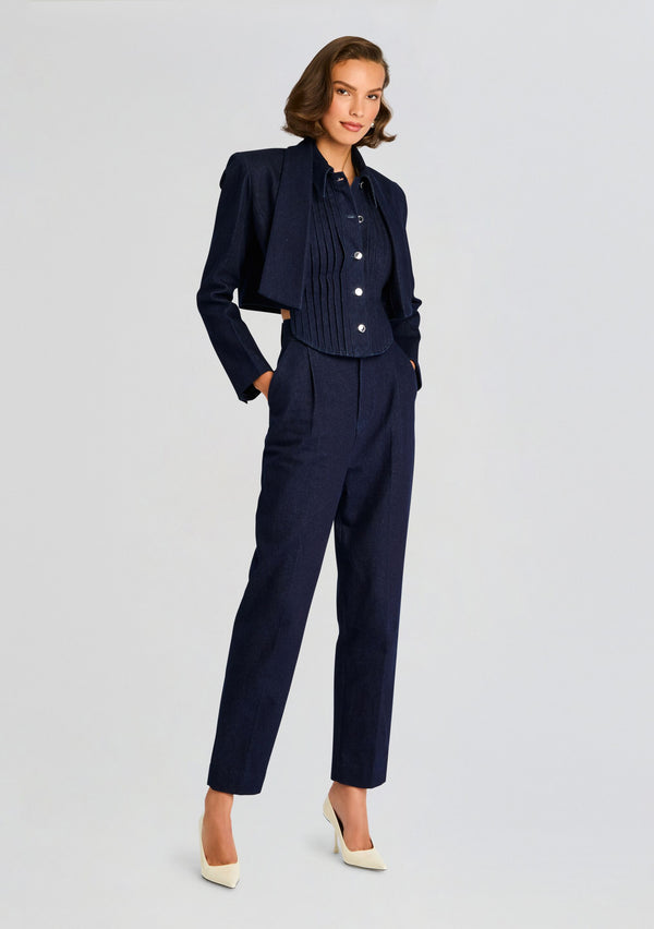 Retrofête Clara Denim Blazer Retrofête