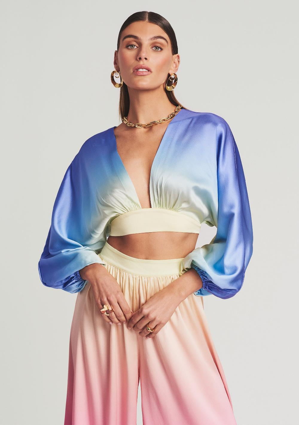 retrofête Clarisa Silk Top retrofête