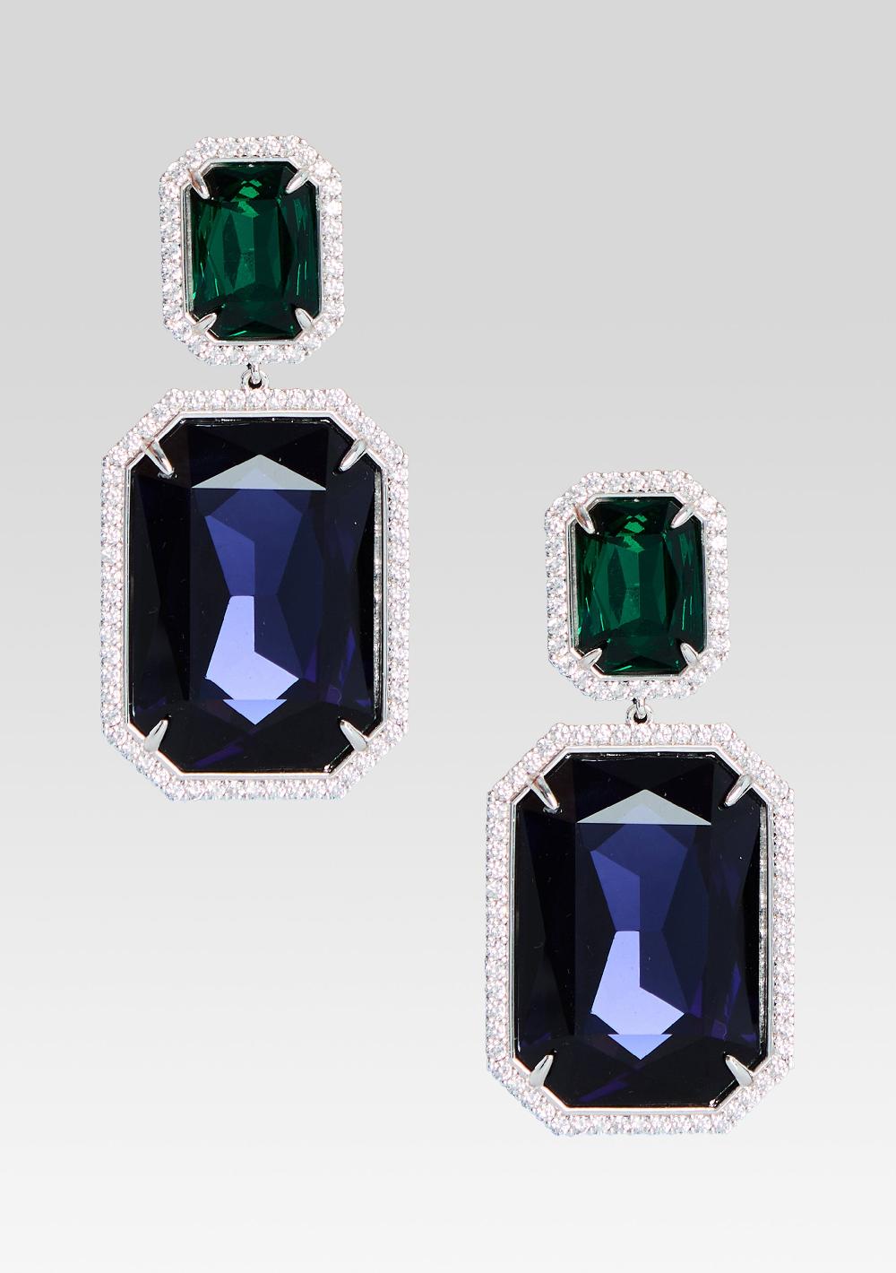 retrofête Cora Gemstone Earrings retrofête