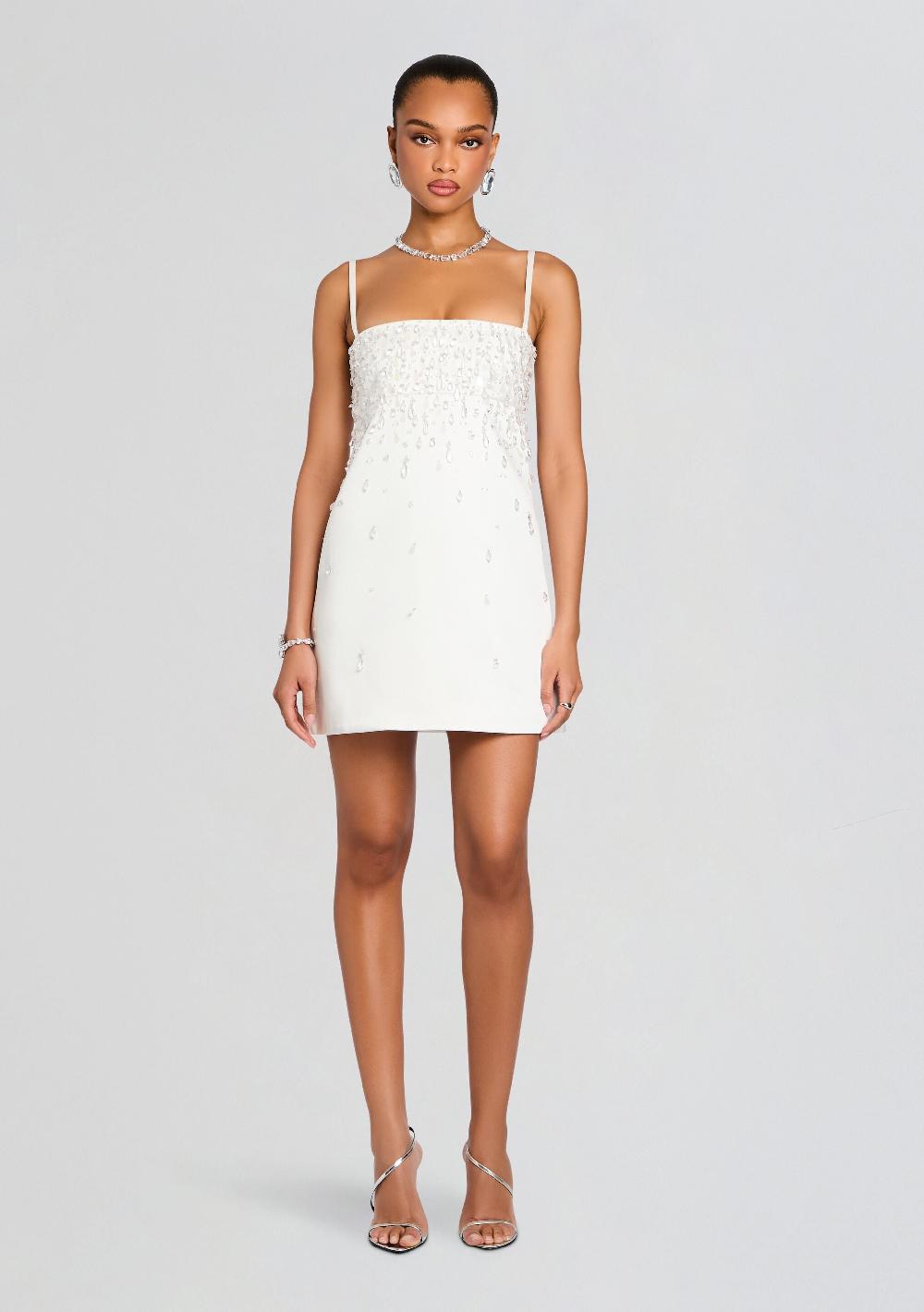 retrofête Cornelia Embellished Dress retrofête