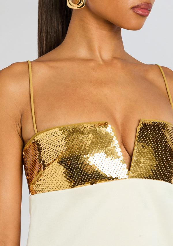 Retrofête Cyra Sequin Dress Retrofête