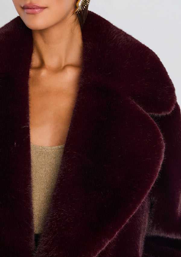 Retrofête Dasha Faux Fur Jacket Retrofête