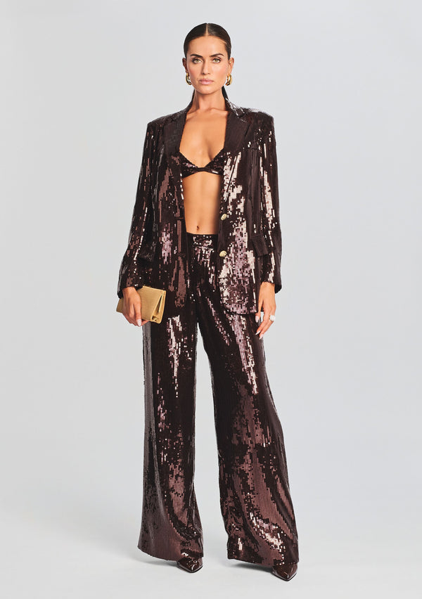Retrofête Dawn Sequin Blazer Retrofête