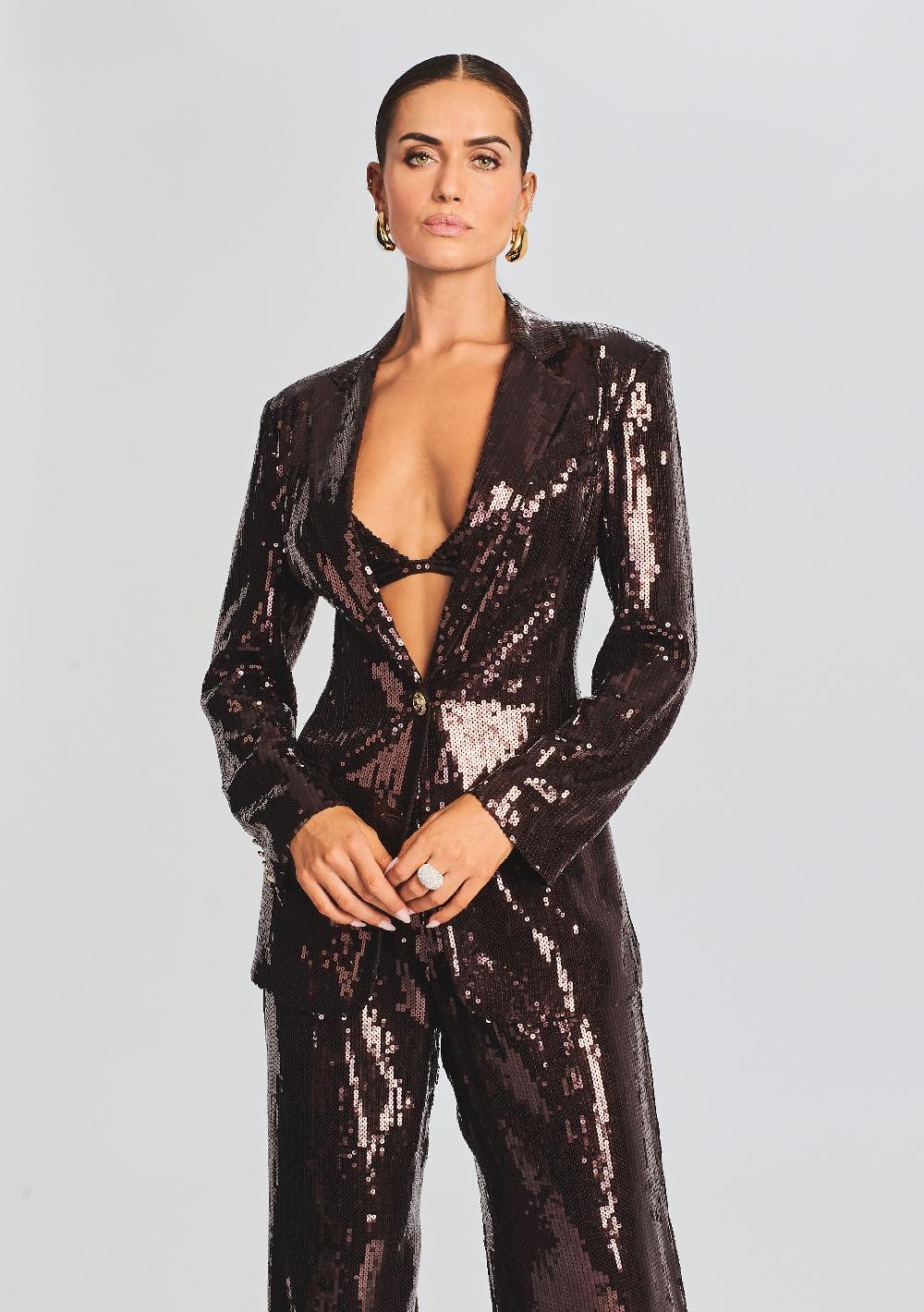 retrofête Dawn Sequin Blazer retrofête