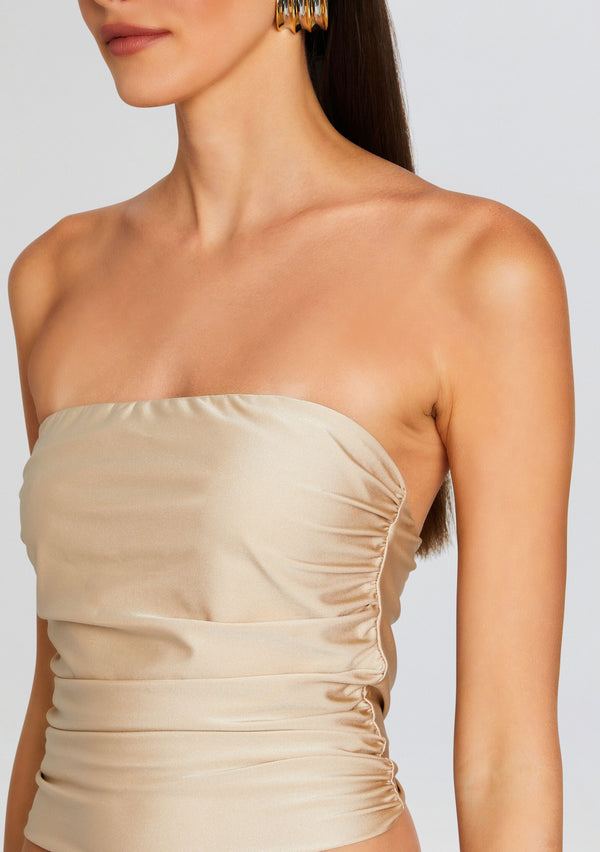 Retrofête Debbi Strapless Top SEROYA