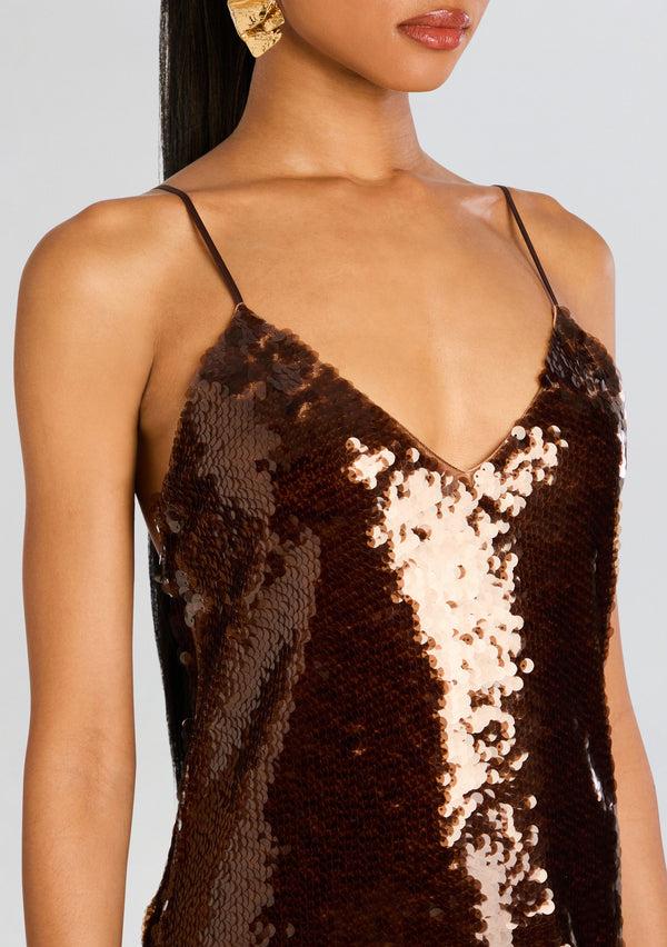 Retrofête Deserae Sequin Dress Retrofête