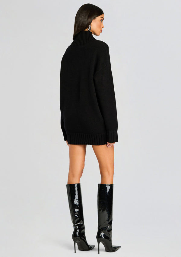 Retrofête Dessa Chunky Knit Sweater Dress SEROYA