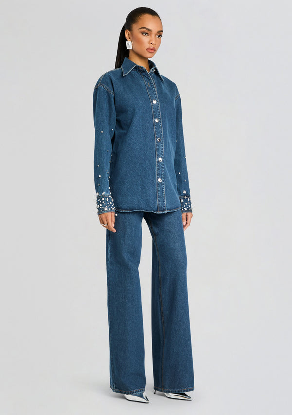 Retrofête Diletta Crystal Shacket Retrofête