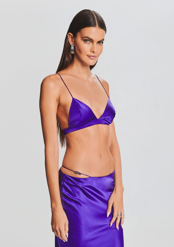 Retrofête Doral Silk Bralette SEROYA