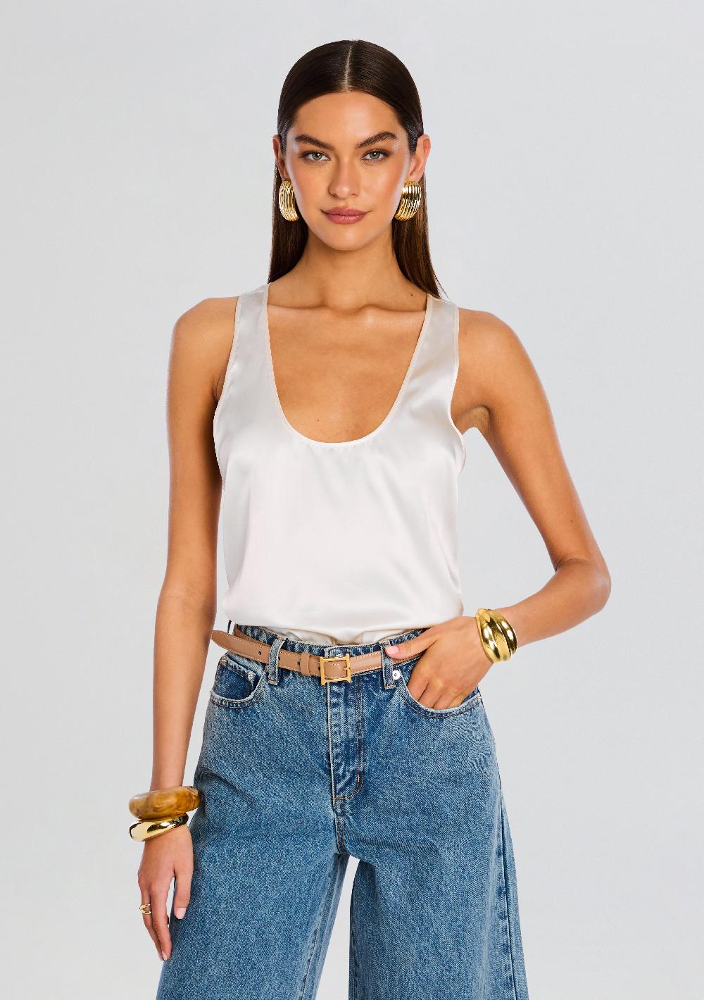 retrofête Dori Silk Top retrofête