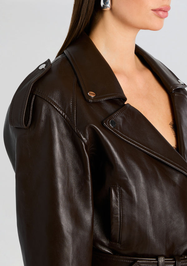 Retrofête Einsley Leather Jacket Retrofête