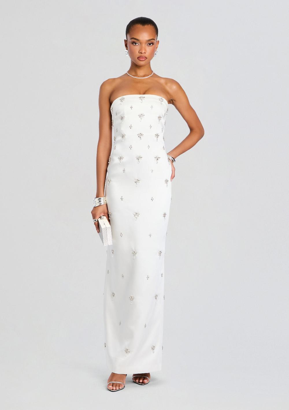 retrofête Elise Embellished Dress retrofête