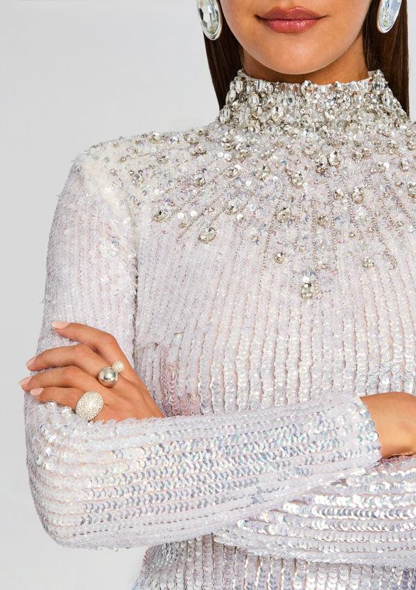 Retrofête Elisha Embellished Dress Retrofête