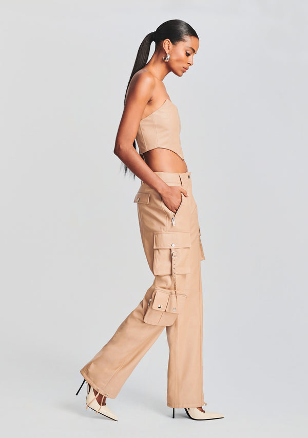 Retrofête Eloise Leather Top Retrofête