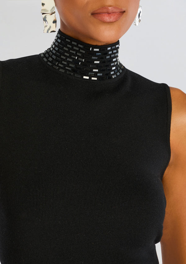 Retrofête Envy Embellished Knit Dress Retrofête