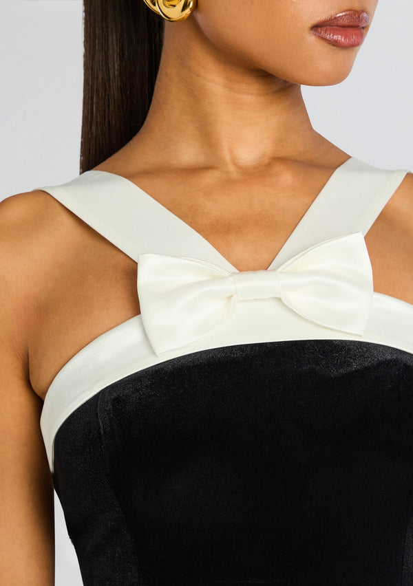 Retrofête Esme Bowed Dress Sans Faff