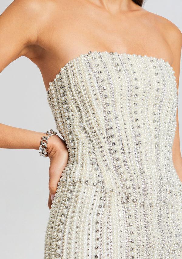 Retrofête Esmeray Embellished Dress Retrofête