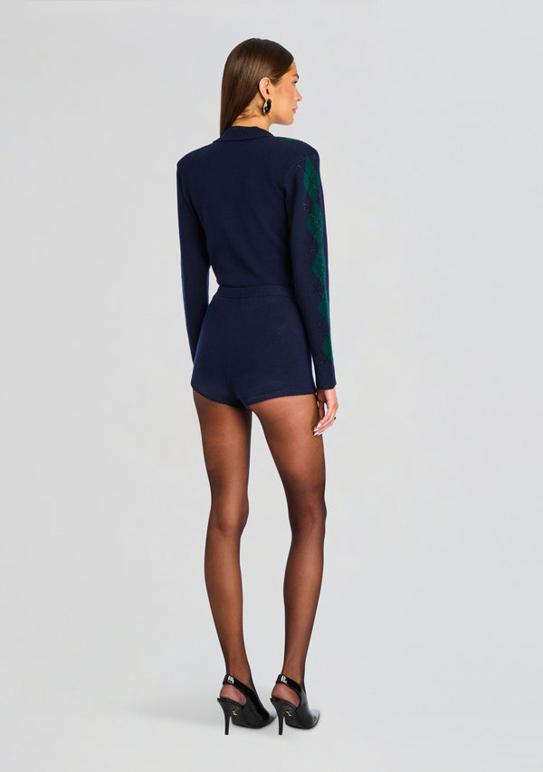 Retrofête Filomina Embellished Short Retrofête