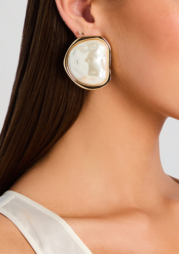 Retrofête Fiorenza Pearl Earrings Retrofête