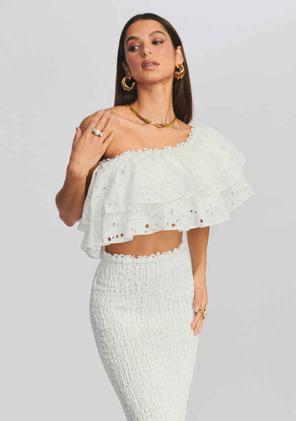 Retrofête Flamingo Top Charo Ruiz