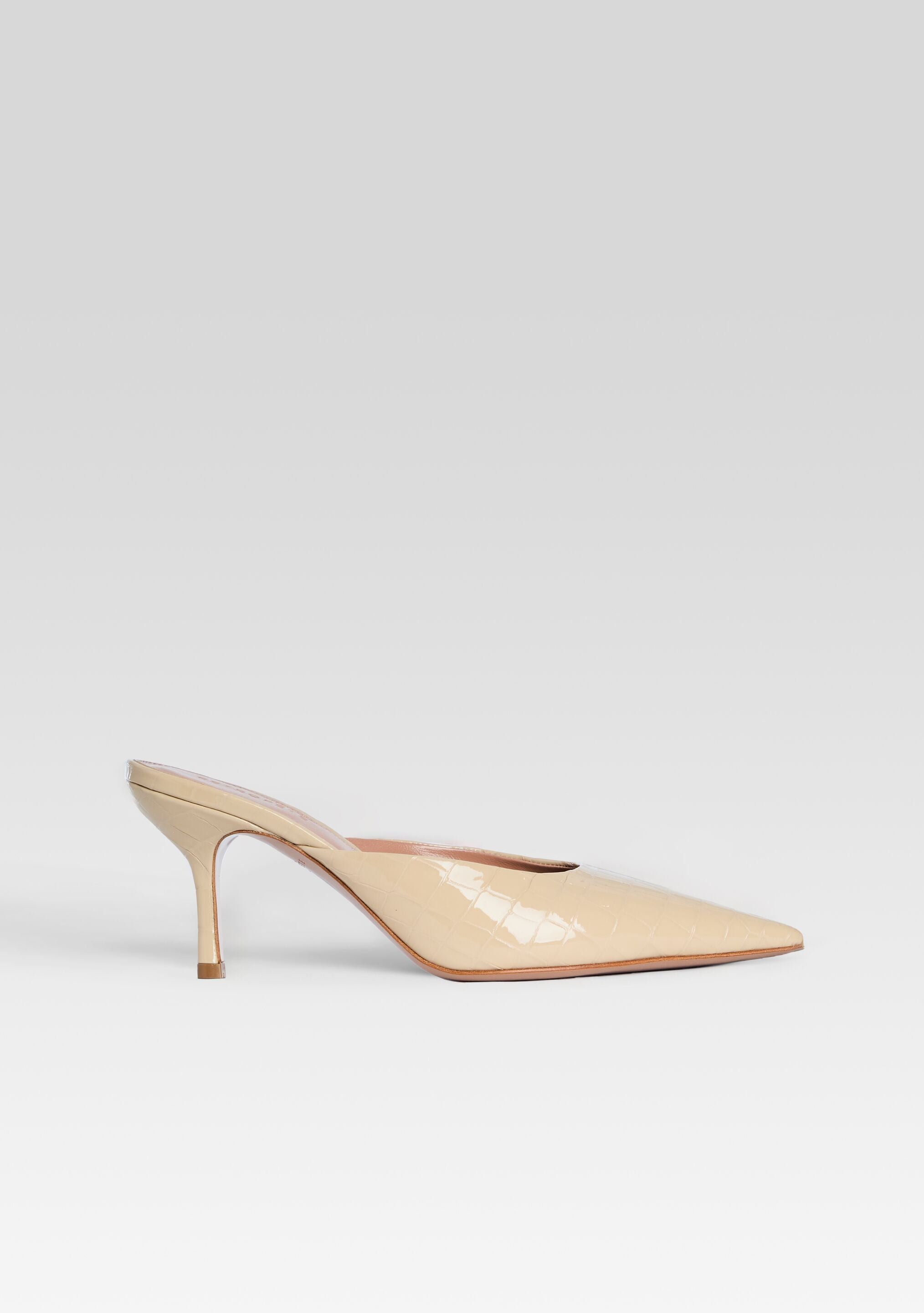 retrofête Francesca Leather Kitten Mule retrofête