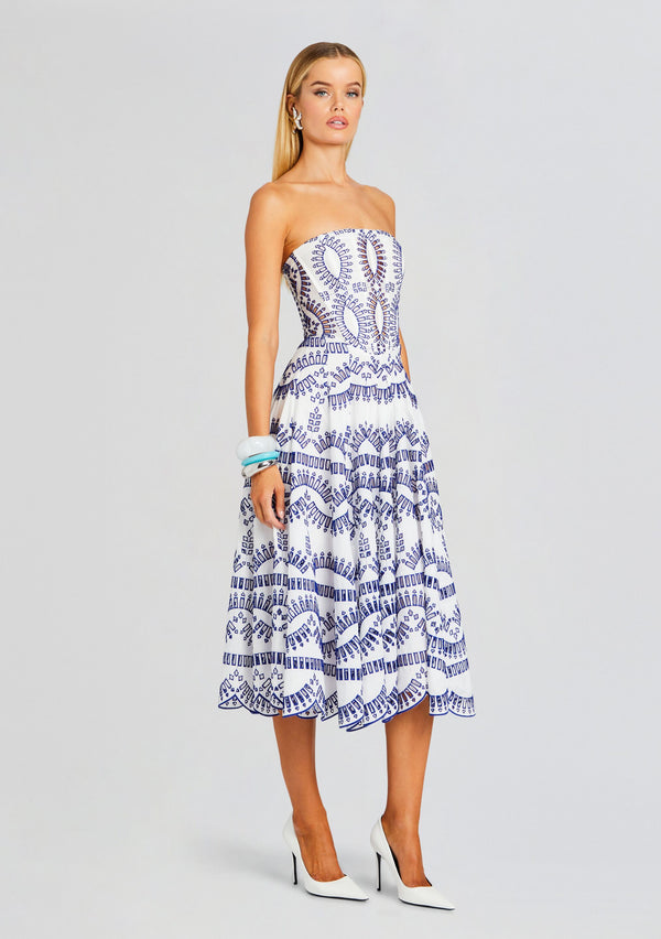 Retrofête Galik Midi Dress Charo Ruiz