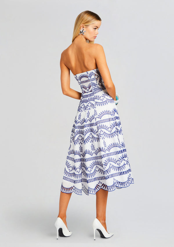 Retrofête Galik Midi Dress Charo Ruiz