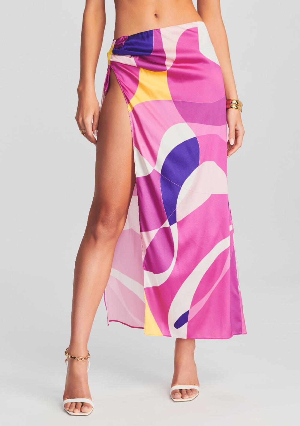 retrofête Gav Silk Skirt retrofête