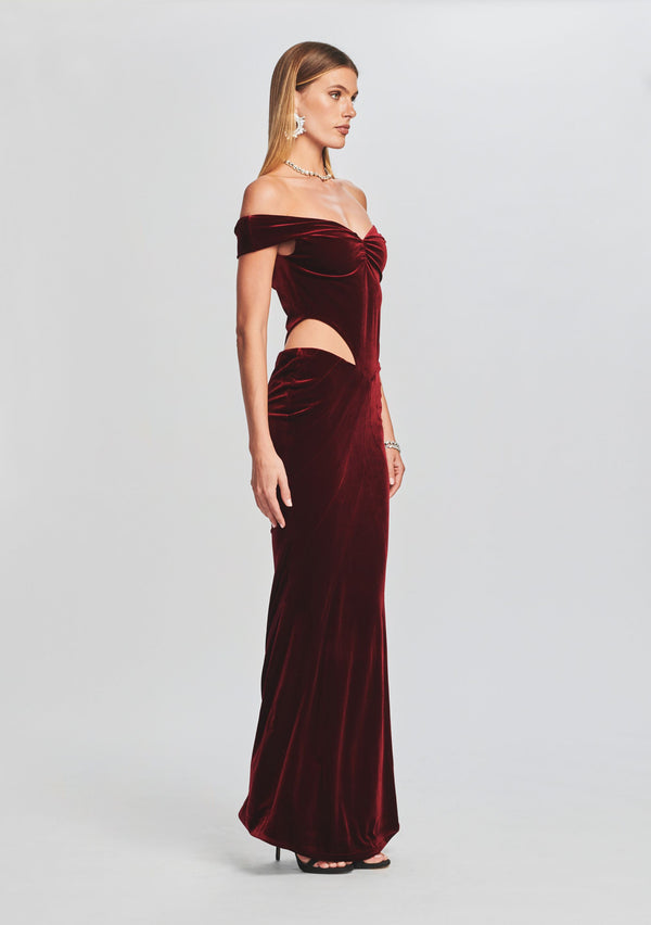 Retrofête Giada Velvet Dress Retrofête