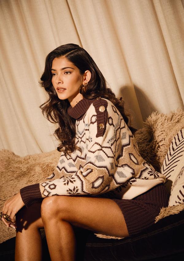 Retrofête Goldie Knit Dress Retrofête