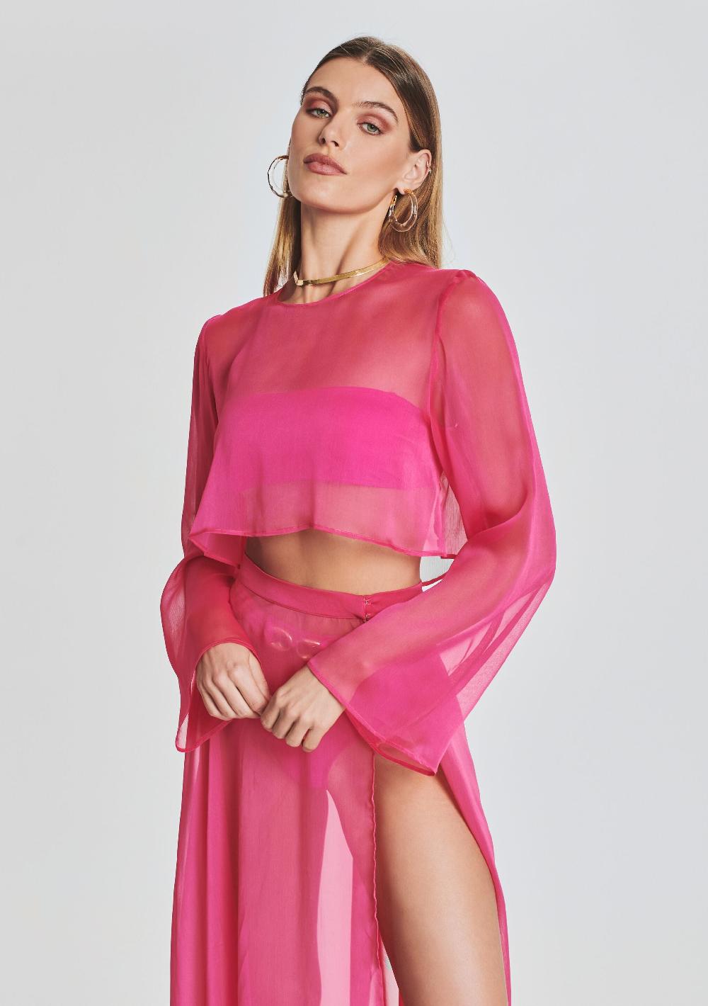 retrofête Grace Cropped Shirt Shani Shemer