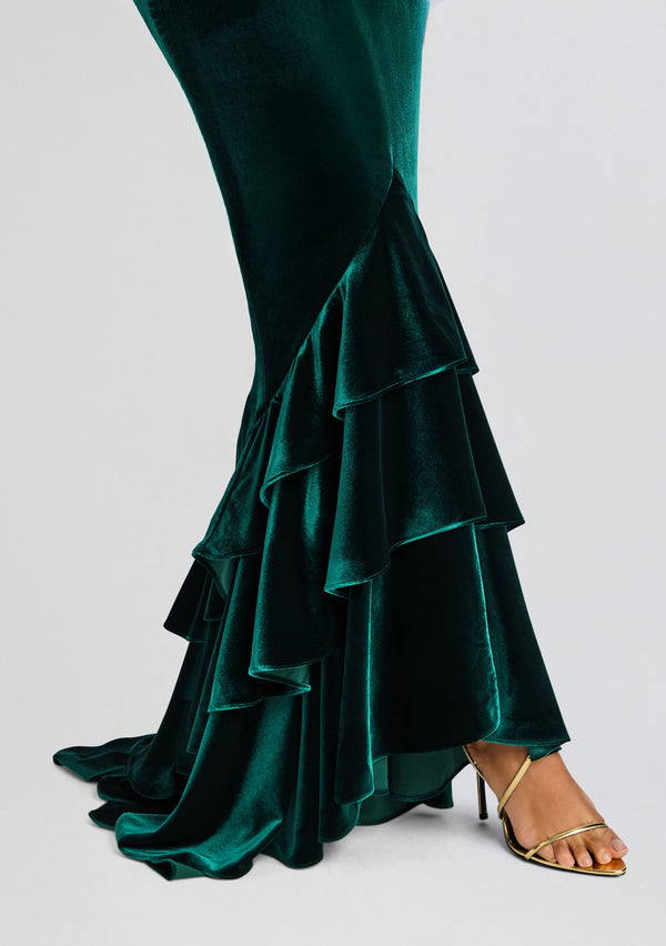 Retrofête Greta Velvet Dress Retrofête