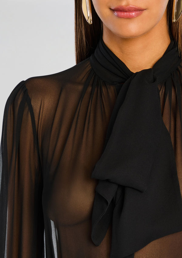 Retrofête Hasli Silk Chiffon Top Retrofête