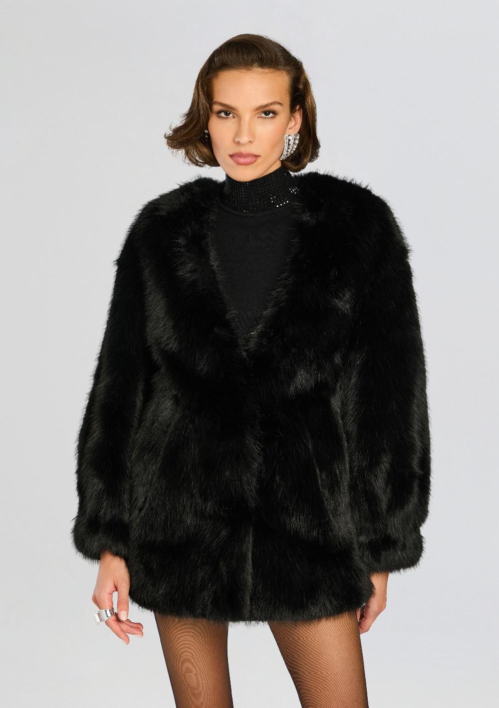 retrofête Heiress Faux Fur Jacket retrofête