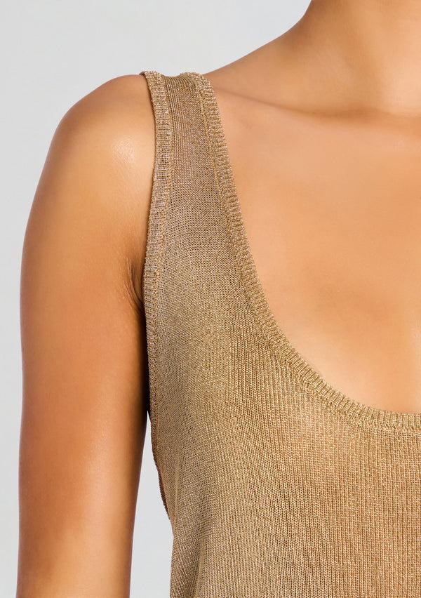 Retrofête Hero Metallic Knit Tank SEROYA