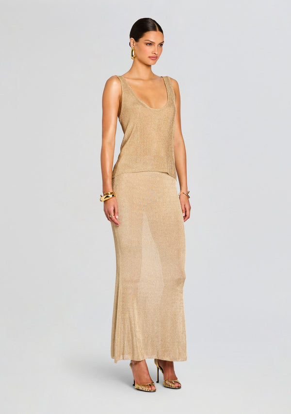 Retrofête Hero Metallic Knit Tank SEROYA